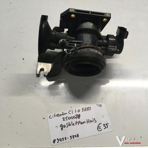 Citroen C1 1.0 5drs 2010 Wagennr 2500071   Gasklephuis   894, Auto-onderdelen, Brandstofsystemen, Gebruikt, Ophalen of Verzenden