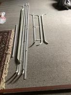 Gordijn roede, Ophalen, Minder dan 50 cm, Wit, Zo goed als nieuw