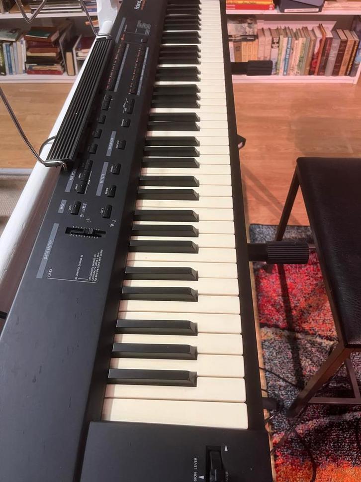 Roland A-33 Keyboard + Sound Canvas SC-88 VL, Muziek en Instrumenten, Keyboards, Gebruikt, 76 toetsen, Roland, Aanslaggevoelig