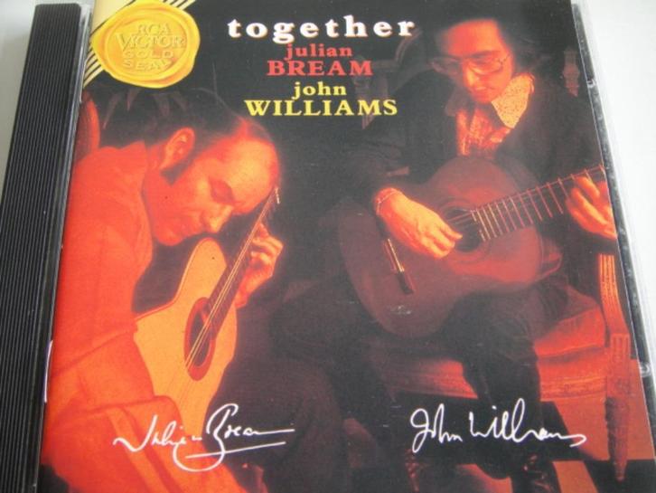 JULIAN BREAM & JOHN WILLIAMS Together RCA GOLD SEAL CD ZGAN, Cd's en Dvd's, Cd's | Klassiek, Zo goed als nieuw, Kamermuziek, Classicisme