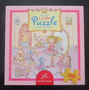 4-kant puzzel - Prinses Lillifee - 100 XL beschikbaar voor biedingen