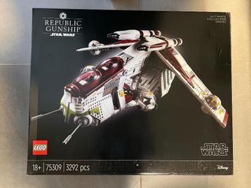 Lego Star Wars Republic Gunship 75309 (Imperial Logo) beschikbaar voor biedingen