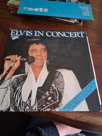 Elvis In Concert - Vinyl LP beschikbaar voor biedingen