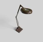 Vintage tafellamp loeplamp leeslamp werklamp, Ophalen, Gebruikt, Vintage industrieel, 75 cm of meer