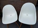 Ikea witte kuipstoelen 2 stuks, Ophalen, Twee, Wit, Zo goed als nieuw