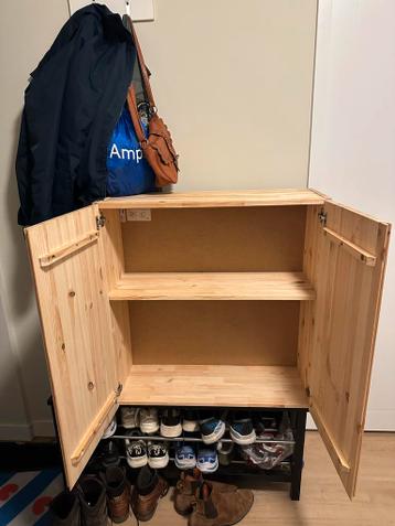 IKEA Ivar kastje met deuren - 80x30x83 cm - afbeelding 2