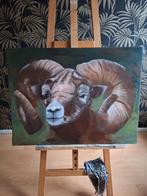 Schilderij canvas, Ophalen, Zo goed als nieuw, Schilderij, 75 cm of meer