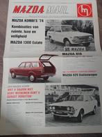 Mazda Mail 1974, Rai krant, 1000,1300,818,616,929 RX3 RX2, Ophalen of Verzenden, Zo goed als nieuw, Mazda
