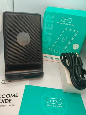INIU Draadloze oplader 15W -Telefoonoplader- Oplader -partij beschikbaar voor biedingen