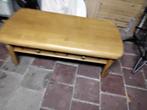 eiken salontafel, Huis en Inrichting, Tafels | Salontafels, Gebruikt, 100 tot 150 cm, Minder dan 50 cm, Rechthoekig