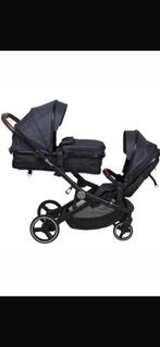 Duo Kinderwagen  BabyGo, Kinderen en Baby's, Tweelingen en Meerlingen, Ophalen of Verzenden, Zo goed als nieuw, Kinderwagen of Buggy
