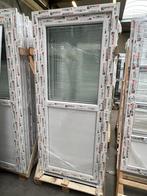 Kunststof buitendeur 90 x 204 wit RAL 9016, 80 tot 100 cm, Nieuw, Ophalen of Verzenden, Buitendeur
