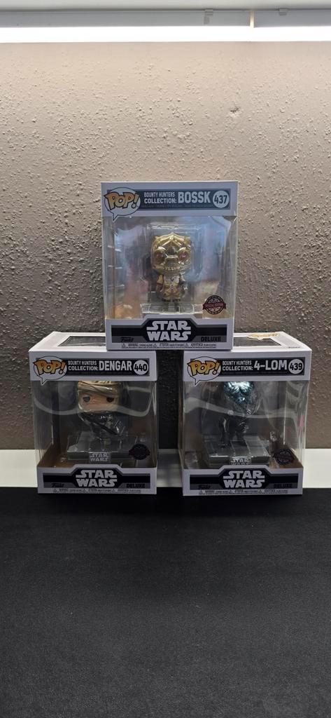 Funko Pop -Star Wars -Bounty Hunters -Special Edition, Verzamelen, Star Wars, Nieuw, Actiefiguurtje, Ophalen of Verzenden