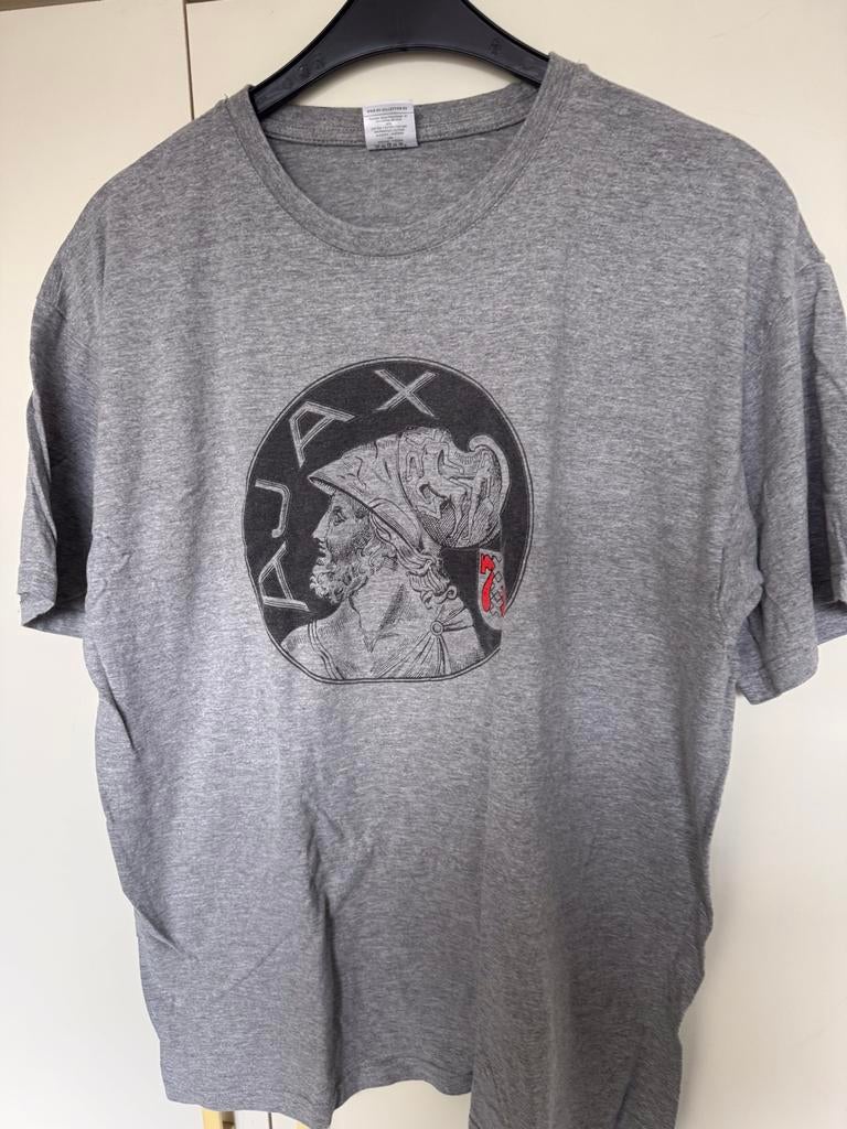 T-shirt Ajax, Ophalen of Verzenden, Gedragen, Maat 56/58 (XL), Grijs