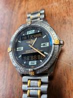 Breitling aerospace titanium goud 40mm, Ophalen of Verzenden, Zo goed als nieuw, Staal, Breitling