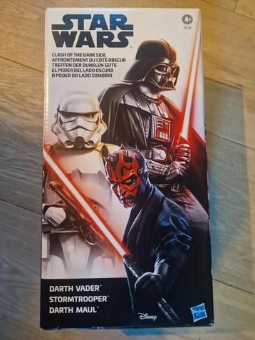 Star Wars Clash Dark Side Set - 3 Poppen beschikbaar voor biedingen
