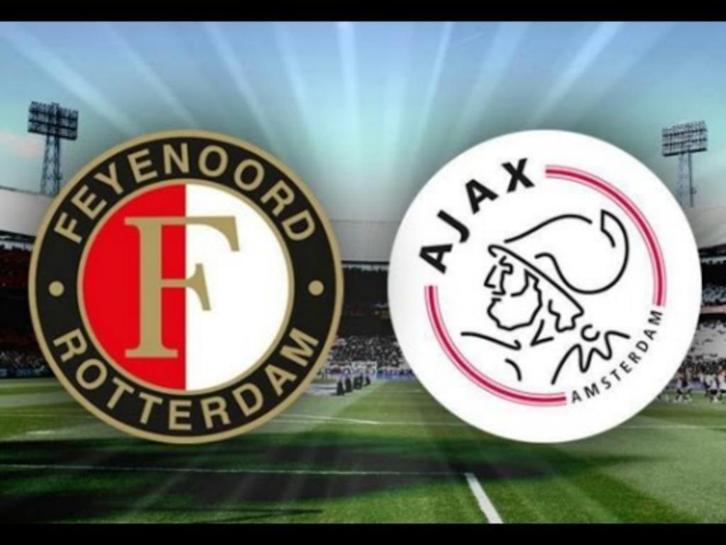 1 ticket Feyenoord - Ajax vak W1, Tickets en Kaartjes, Sport | Voetbal, Eén persoon, Maart, Losse kaart
