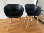 Hay eetkamerstoelen zwart, Huis en Inrichting, Stoelen, Ophalen, Zo goed als nieuw, Zwart, Twee