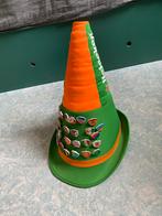 Heineken feest hoed met pins, Ophalen of Verzenden, Heineken