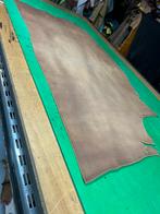 Lichtbruin patina-vintage tuigleer 2-2,5mm half soepel nr2, Hobby en Vrije tijd, Bruin, Leer of Kunstleer, Ophalen of Verzenden