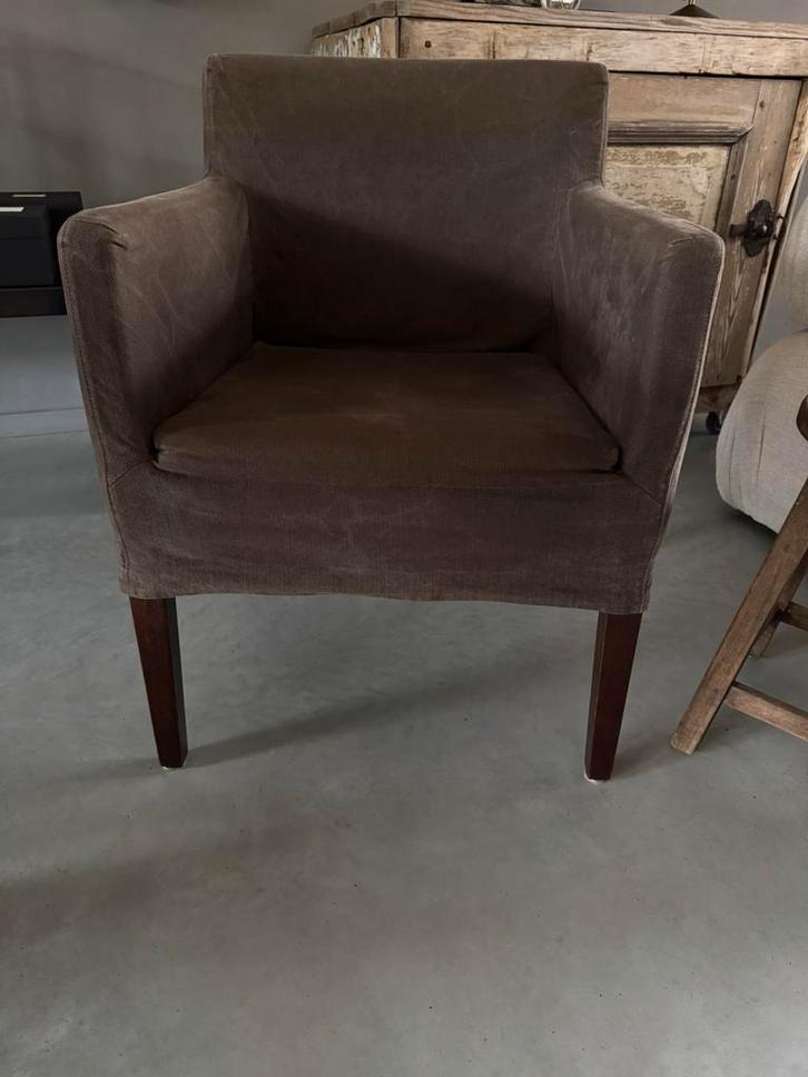 6 stuks SOHO Choclat Brown comfortabele stoelen met hoes, Huis en Inrichting, Stoelen, Ophalen