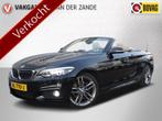 BMW 220i Cabrio AUT HighExecutive M PAKKET 184pk, Leder, NAV, Automaat, 1998 cc, Achterwielaandrijving, Gebruikt