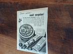 Advertentie van West Indische chocolade 1952, Verzamelen, Merken en Reclamevoorwerpen, Ophalen of Verzenden, Zo goed als nieuw