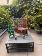 Ninja Turtles Speelhuis en Pizzabus, Verzamelen, Speelgoed, Ophalen, Gebruikt
