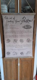 Riviera Maison banner "the art of making good pasta", Ophalen, Zo goed als nieuw