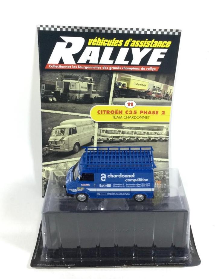 Ixo 1:43 Citroën C35 Lancia Rallye Chardonnet (1982) NIEUW, Hobby en Vrije tijd, Modelauto's | 1:43, Nieuw, Auto, Overige merken