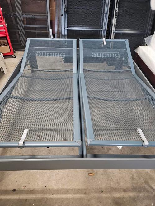 Zgan  auping auronde  180x220   1000/1500/2000.  Met gasveer, Huis en Inrichting, Slaapkamer | Bedden, Zo goed als nieuw, Tweepersoons