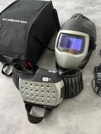 Lasmasker 3M Speedglas 9100 + ventilator 3M Adflow, Doe-het-zelf en Verbouw, Laskappen, Ophalen of Verzenden, Zo goed als nieuw