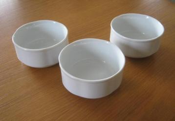 schaaltjes, porselein, dessert, pap vla, Baucher Weiden beschikbaar voor biedingen