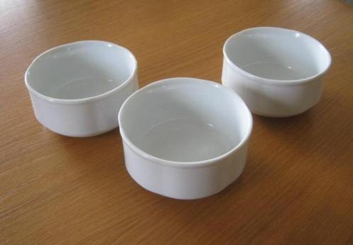 schaaltjes, porselein, dessert, pap vla, Baucher Weiden, Huis en Inrichting, Keuken | Servies, Zo goed als nieuw, Schaal of Schalen