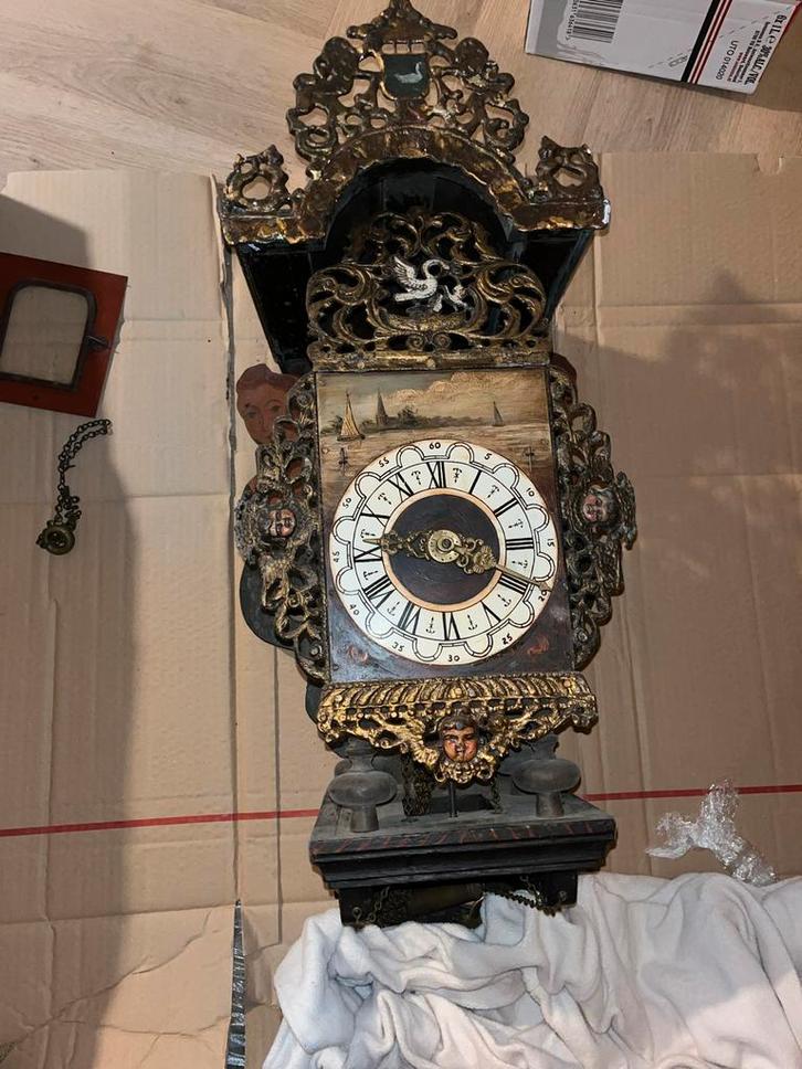 Friese Stoelklok, Antiek en Kunst, Antiek | Klokken, Ophalen