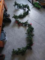 Kerstslinger met rode accenten op halen, Ophalen of Verzenden, Gebruikt