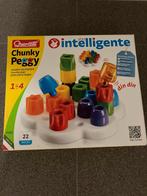 Quercetti Chunky Peggy - Educatief Speelgoed, Ophalen of Verzenden, Gebruikt, Puzzelen
