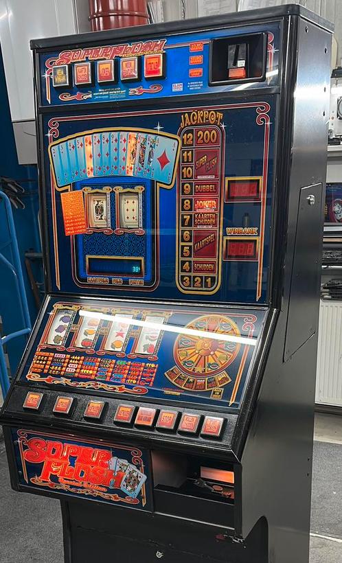 De mooiste gokkasten voor jou mancave, thuisbar., Verzamelen, Automaten | Gokkasten en Fruitautomaten, Gebruikt, Euro, Met sleutels