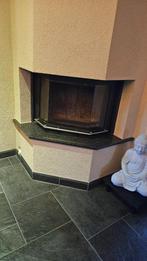 Barbas hout haard open haard liftdeur / draaideur, Huis en Inrichting, Haarden, Ophalen, Gebruikt, Inbouwhaard, Houthaard
