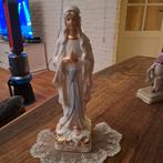 Biddende Maria Beeldje uit Lourdes 21x6 cm, Antiek en Kunst, Antiek | Religie, Ophalen of Verzenden
