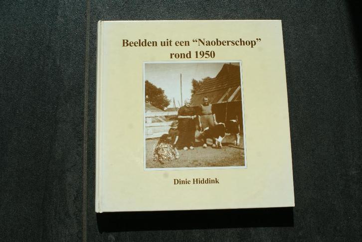 BEELDEN UIT EEN "NAOBERSCHOP" ROND 1950... Dinie Hiddink.., Boeken, Streekboeken en Streekromans, Zo goed als nieuw, Gelderland