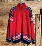 Noorse trui rood XXL zgan warm winter, Kleding | Heren, Ophalen of Verzenden, Zo goed als nieuw, Overige maten, Rood