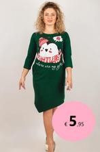 Nachthemd in kersttema katoen nieuwe, Ophalen of Verzenden, Nieuw, Maat 38/40 (M)