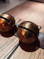 Antieke kerstslee belletjes en leren riem, Ophalen of Verzenden