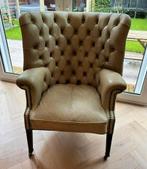 Prachtige exclusieve Eichholtz Chesterfield fauteuil., Ophalen, ., ., Zo goed als nieuw