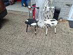 2 mooie houten vintage houten stoelen, Ophalen of Verzenden, Gebruikt, Bruin, Hout