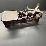 Brocante antieke gietijzeren weegschaal, Antiek en Kunst, Curiosa en Brocante, Ophalen