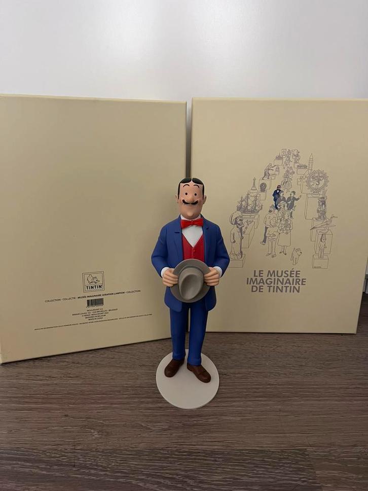 Te koop Serafijn Lampion uit Kuifje reeks musee imaginaire, Verzamelen, Beelden en Beeldjes, Nieuw, Ophalen of Verzenden