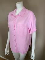 Leuke roze blouse katoen, Kleding | Dames, Blouses en Tunieken, Ophalen of Verzenden, Zo goed als nieuw, Maat 38/40 (M), Roze