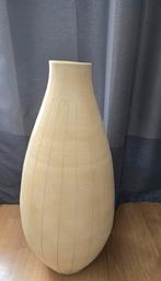 Vaas cremekleur 70 cm, Ophalen, Gebruikt, Overige kleuren, 50 tot 75 cm